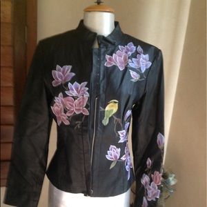 Hand painted jacket